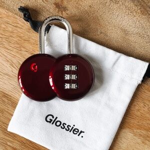 Glossier Cherry Combination Lock